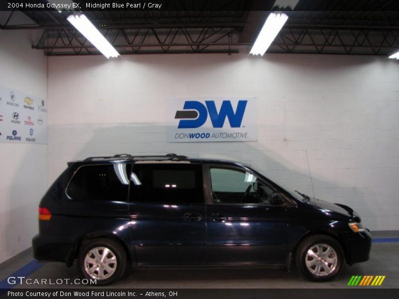 Midnight Blue Pearl / Gray 2004 Honda Odyssey EX