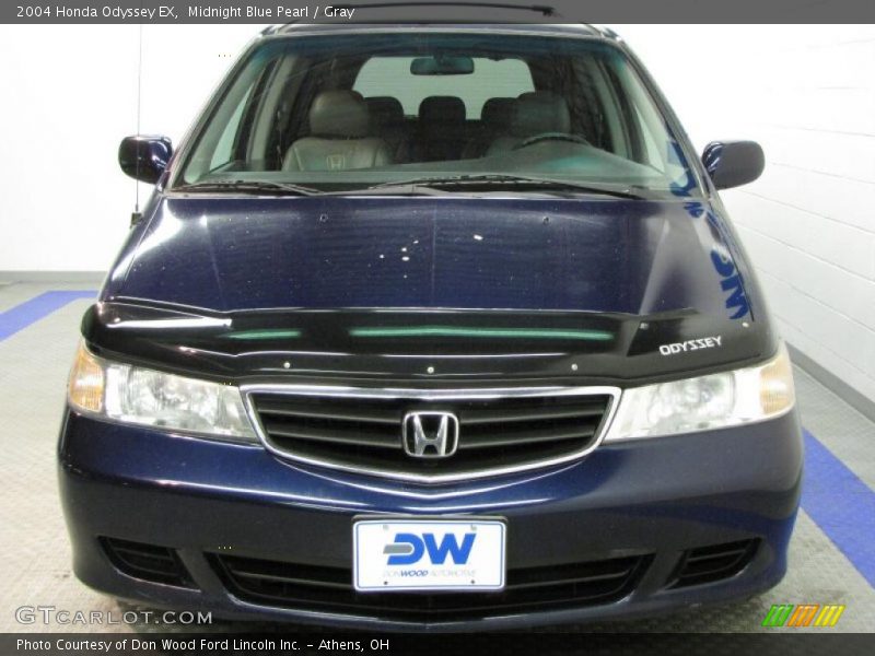 Midnight Blue Pearl / Gray 2004 Honda Odyssey EX