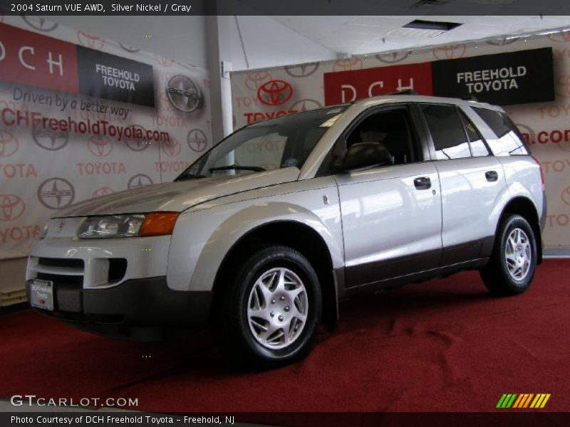 Silver Nickel / Gray 2004 Saturn VUE AWD