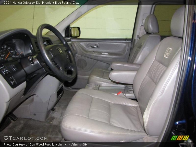 Midnight Blue Pearl / Gray 2004 Honda Odyssey EX