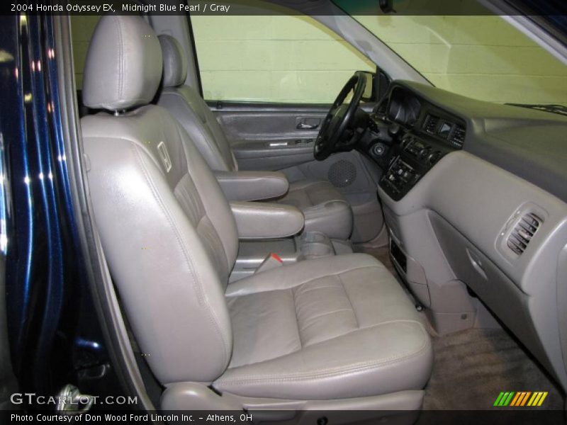 Midnight Blue Pearl / Gray 2004 Honda Odyssey EX