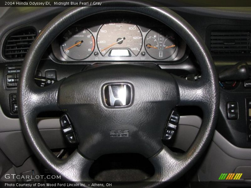 Midnight Blue Pearl / Gray 2004 Honda Odyssey EX