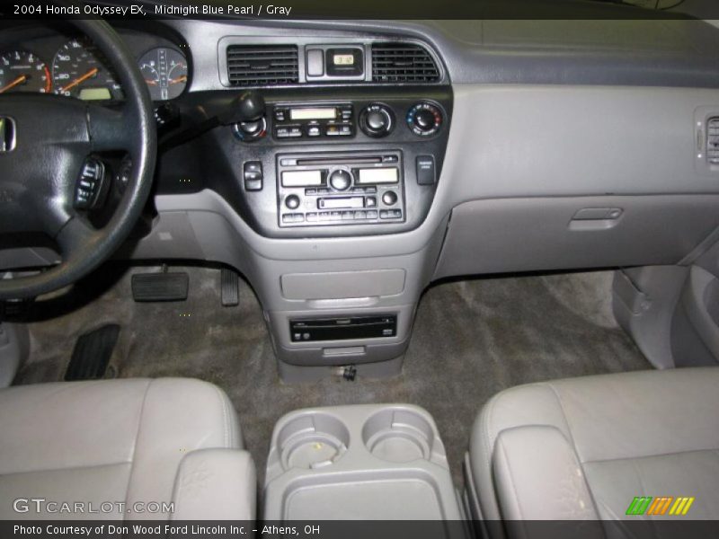 Midnight Blue Pearl / Gray 2004 Honda Odyssey EX