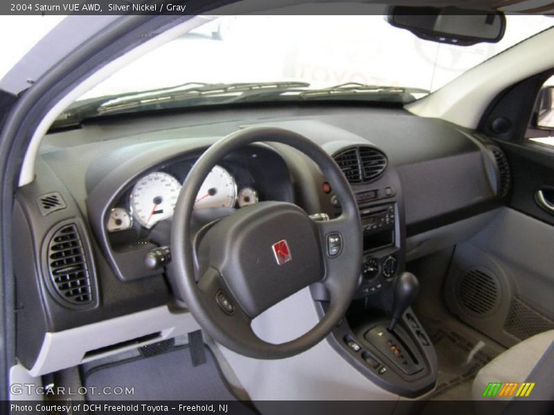 Silver Nickel / Gray 2004 Saturn VUE AWD