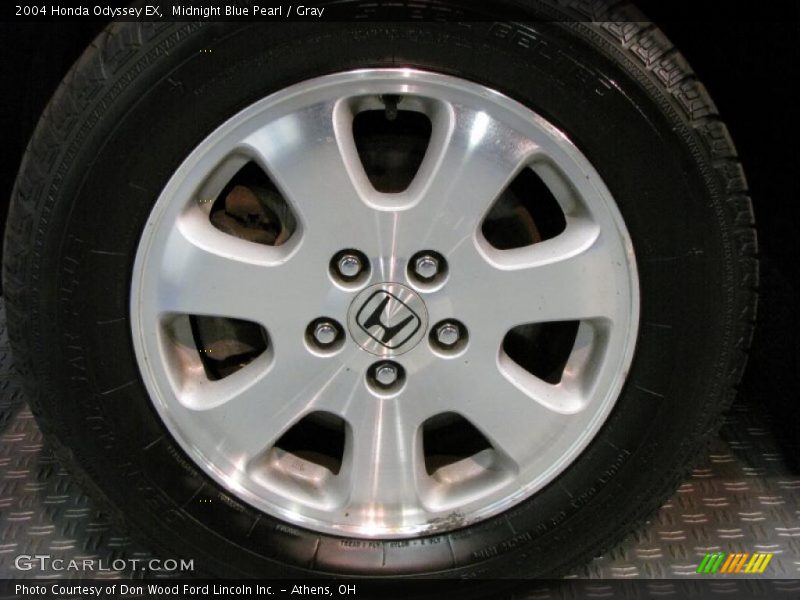 Midnight Blue Pearl / Gray 2004 Honda Odyssey EX