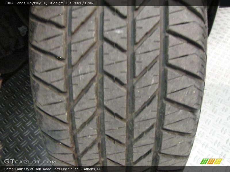 Midnight Blue Pearl / Gray 2004 Honda Odyssey EX