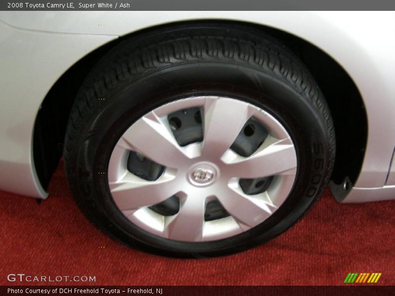 Super White / Ash 2008 Toyota Camry LE
