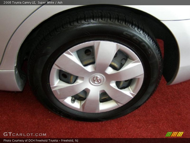 Super White / Ash 2008 Toyota Camry LE