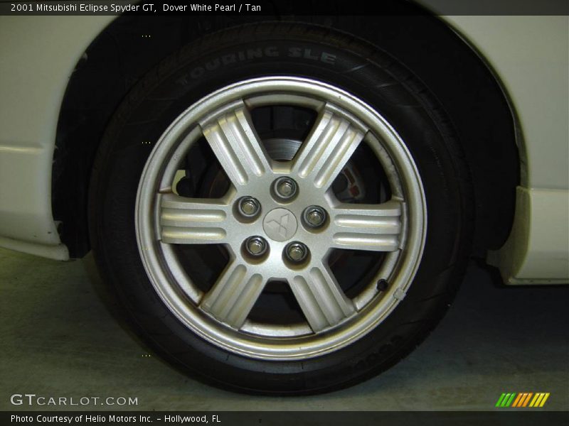 Dover White Pearl / Tan 2001 Mitsubishi Eclipse Spyder GT