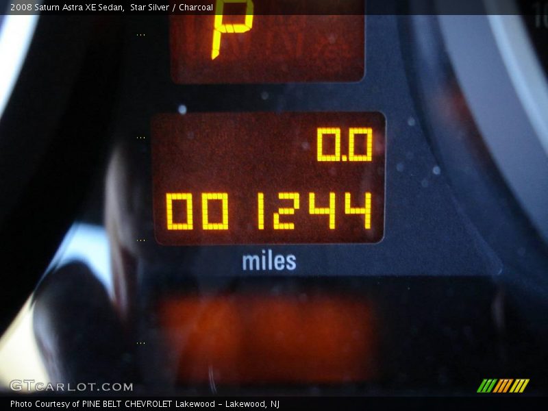 Star Silver / Charcoal 2008 Saturn Astra XE Sedan