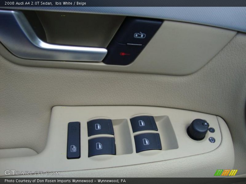 Ibis White / Beige 2008 Audi A4 2.0T Sedan