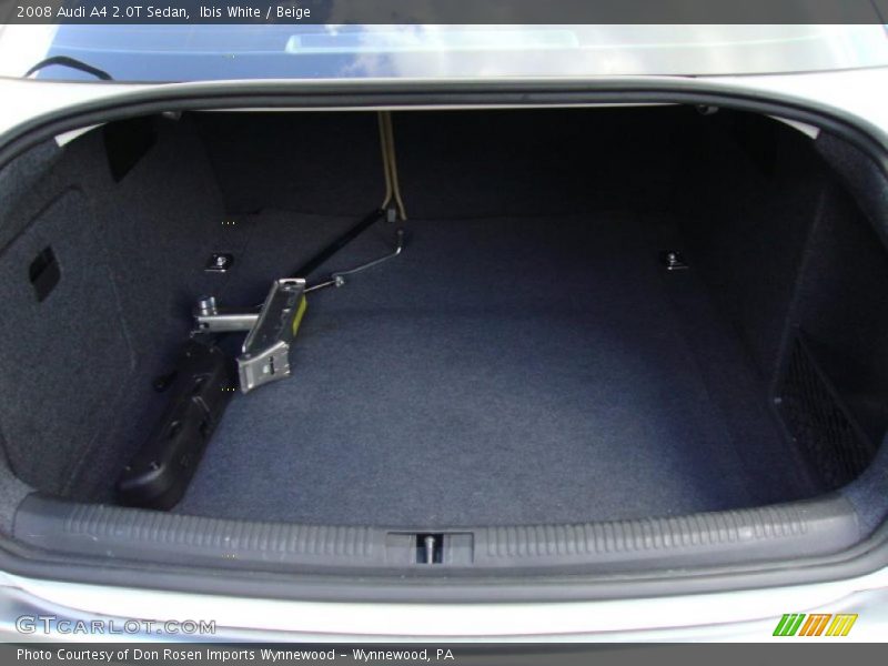 Ibis White / Beige 2008 Audi A4 2.0T Sedan