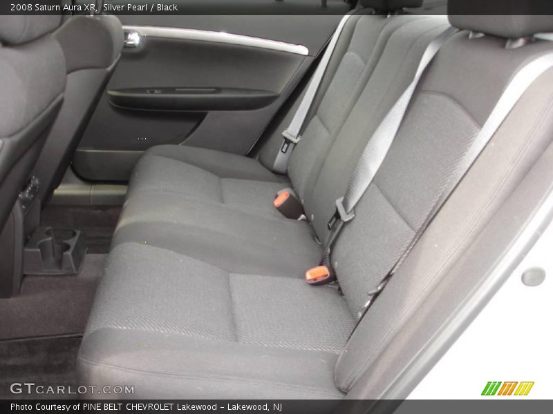 Silver Pearl / Black 2008 Saturn Aura XR