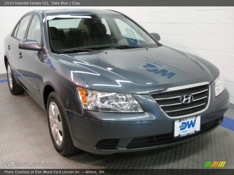 Slate Blue / Gray 2010 Hyundai Sonata GLS