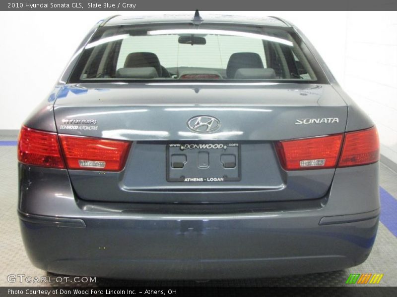 Slate Blue / Gray 2010 Hyundai Sonata GLS