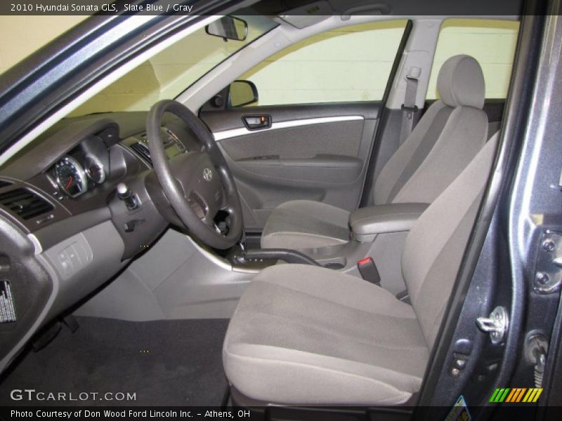 Slate Blue / Gray 2010 Hyundai Sonata GLS