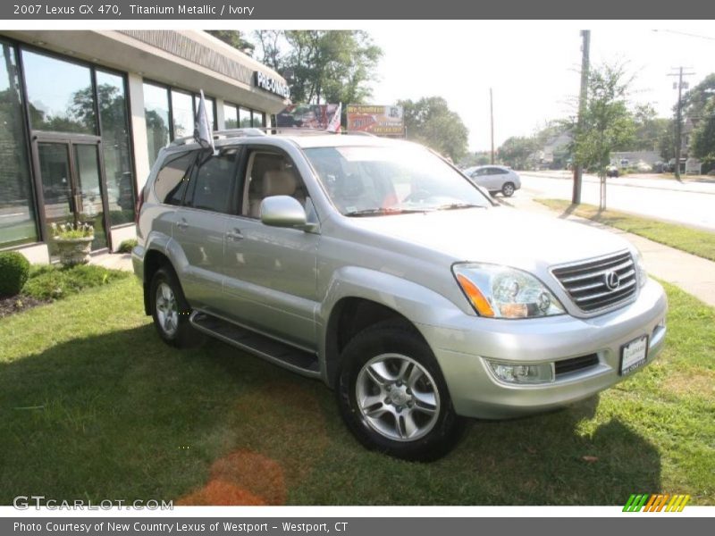Titanium Metallic / Ivory 2007 Lexus GX 470