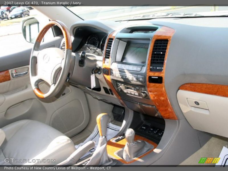 Titanium Metallic / Ivory 2007 Lexus GX 470