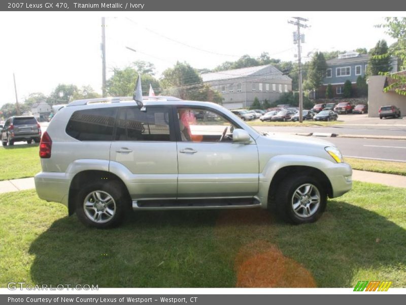 Titanium Metallic / Ivory 2007 Lexus GX 470