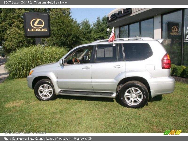 Titanium Metallic / Ivory 2007 Lexus GX 470