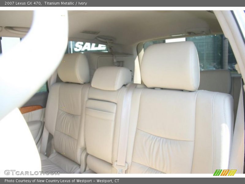 Titanium Metallic / Ivory 2007 Lexus GX 470