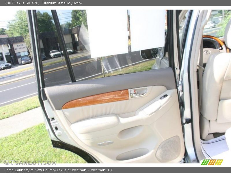 Titanium Metallic / Ivory 2007 Lexus GX 470