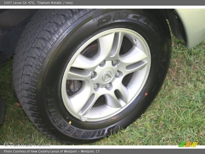 Titanium Metallic / Ivory 2007 Lexus GX 470