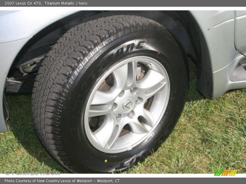 Titanium Metallic / Ivory 2007 Lexus GX 470
