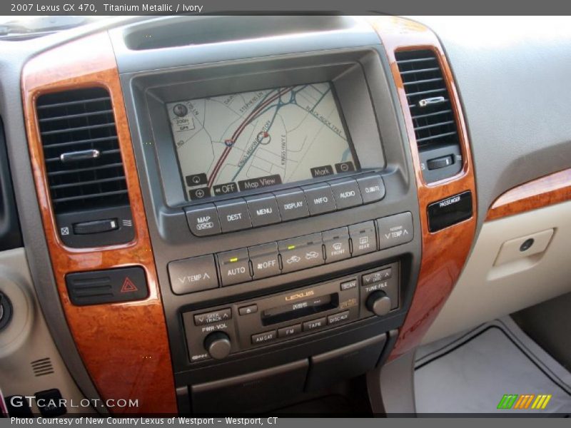Titanium Metallic / Ivory 2007 Lexus GX 470
