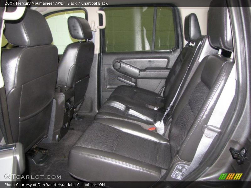 Black / Charcoal Black 2007 Mercury Mountaineer AWD