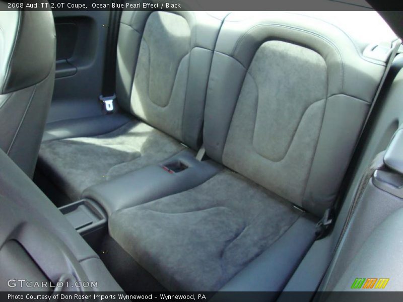 Ocean Blue Pearl Effect / Black 2008 Audi TT 2.0T Coupe