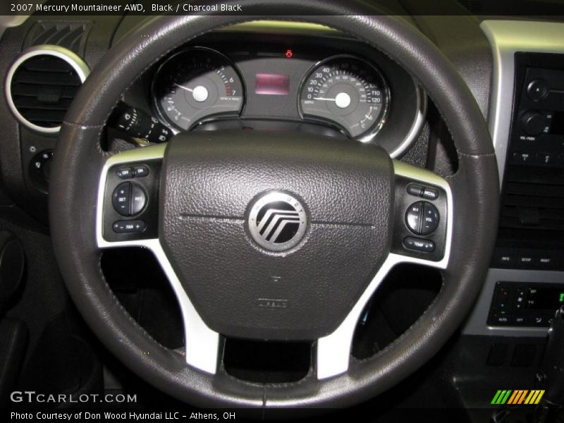Black / Charcoal Black 2007 Mercury Mountaineer AWD