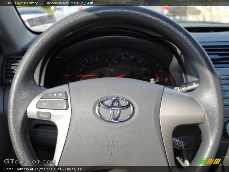 Barcelona Red Metallic / Ash 2007 Toyota Camry LE