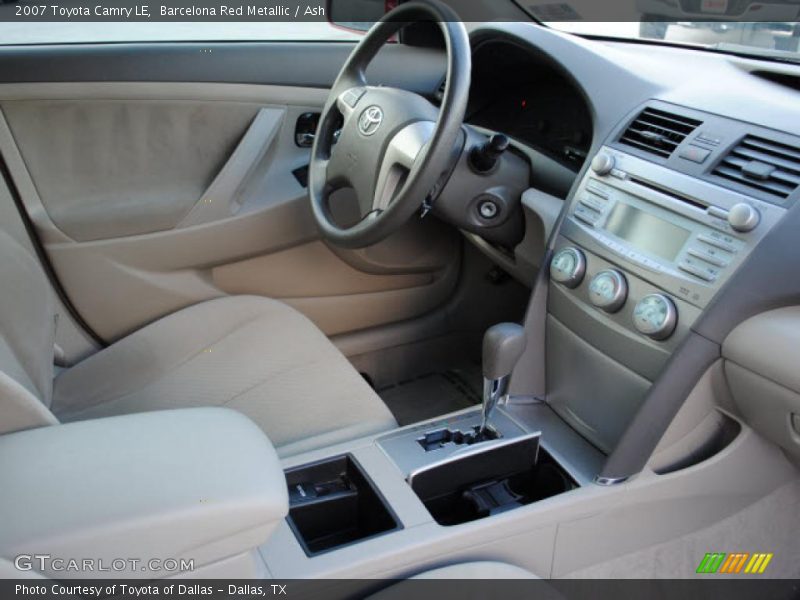 Barcelona Red Metallic / Ash 2007 Toyota Camry LE