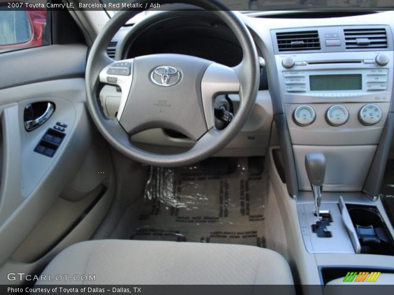 Barcelona Red Metallic / Ash 2007 Toyota Camry LE