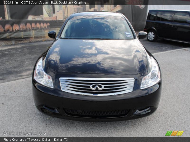 Black Obsidian / Graphite 2009 Infiniti G 37 S Sport Sedan