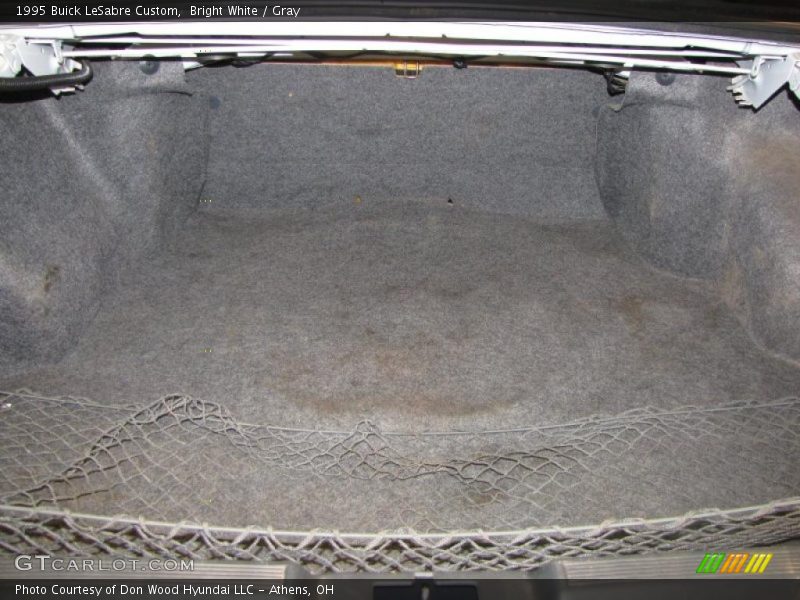 Bright White / Gray 1995 Buick LeSabre Custom