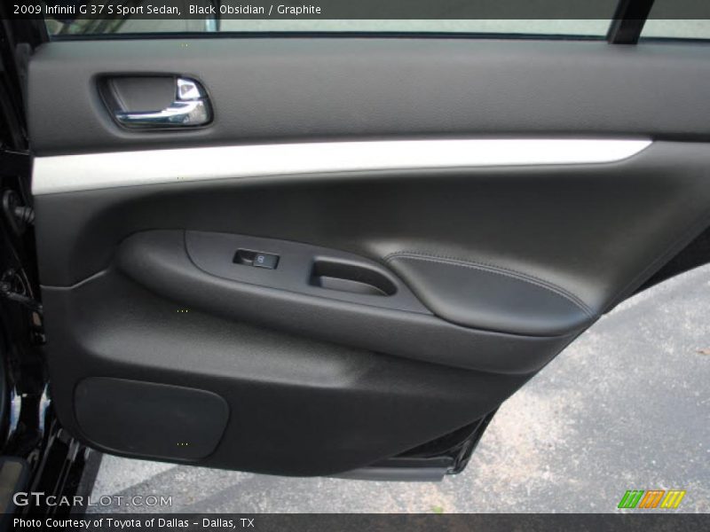 Black Obsidian / Graphite 2009 Infiniti G 37 S Sport Sedan