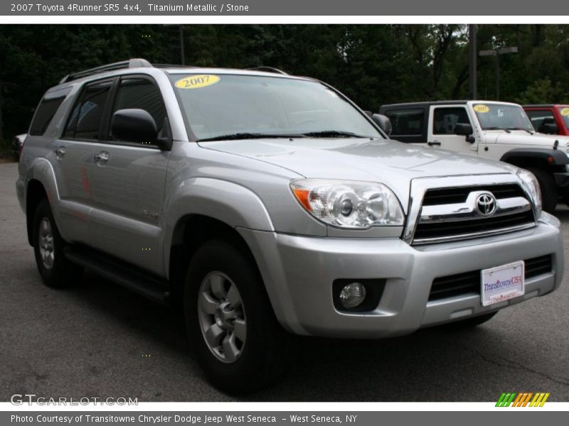 Titanium Metallic / Stone 2007 Toyota 4Runner SR5 4x4