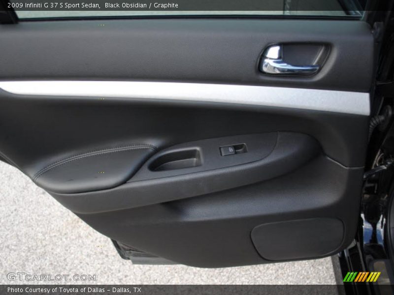 Black Obsidian / Graphite 2009 Infiniti G 37 S Sport Sedan