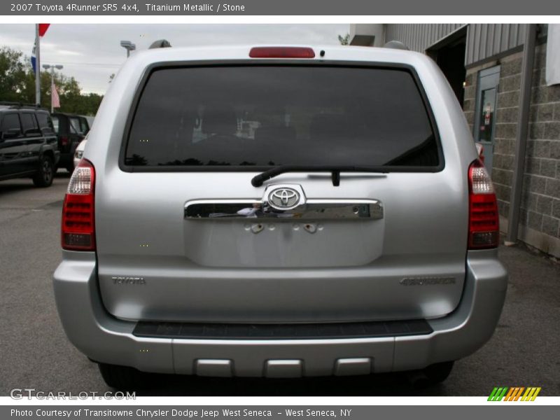 Titanium Metallic / Stone 2007 Toyota 4Runner SR5 4x4