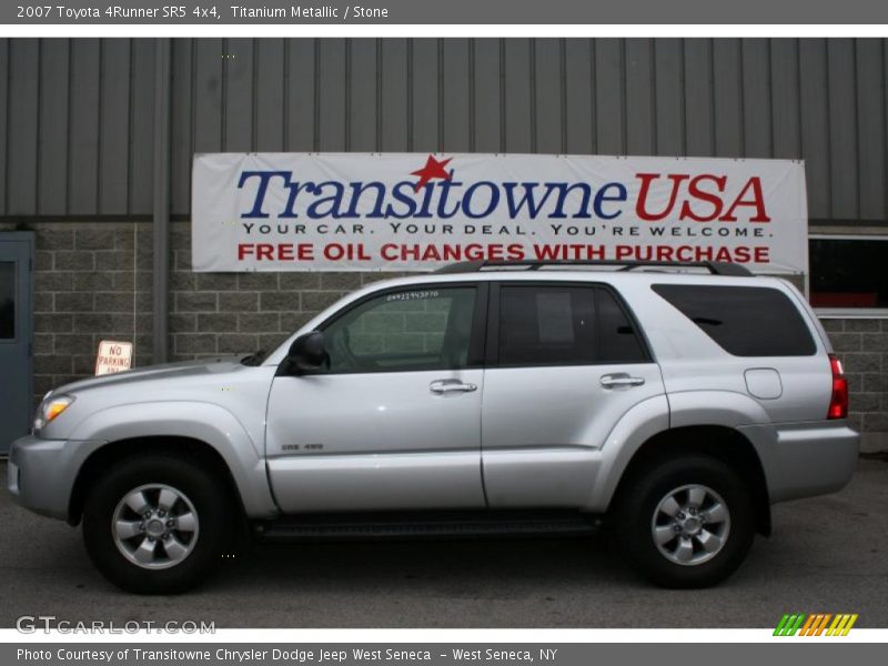 Titanium Metallic / Stone 2007 Toyota 4Runner SR5 4x4