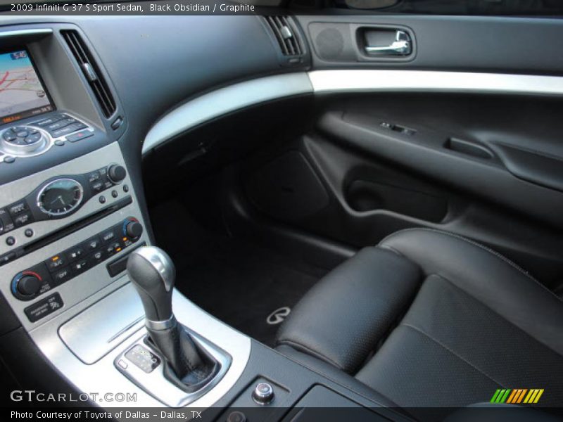 Black Obsidian / Graphite 2009 Infiniti G 37 S Sport Sedan