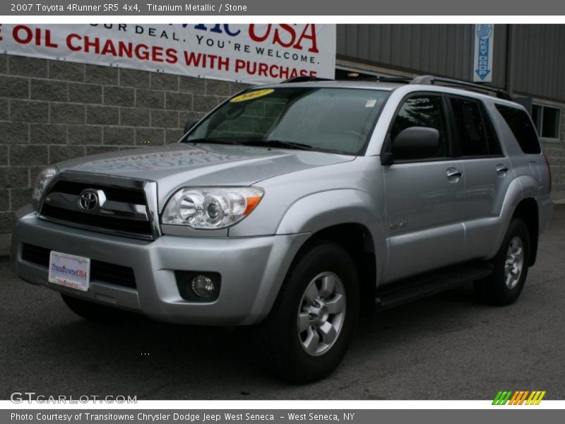 Titanium Metallic / Stone 2007 Toyota 4Runner SR5 4x4