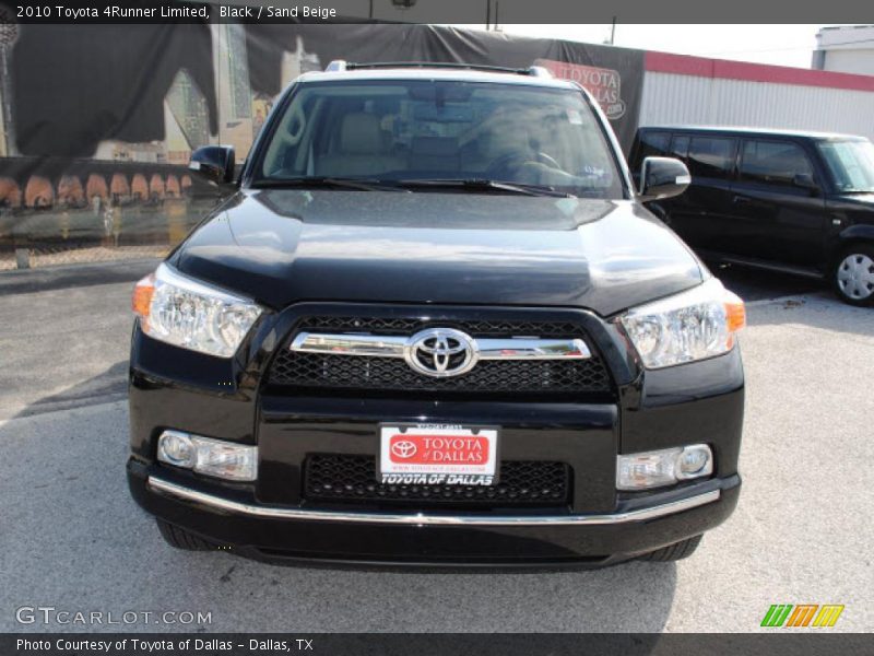 Black / Sand Beige 2010 Toyota 4Runner Limited
