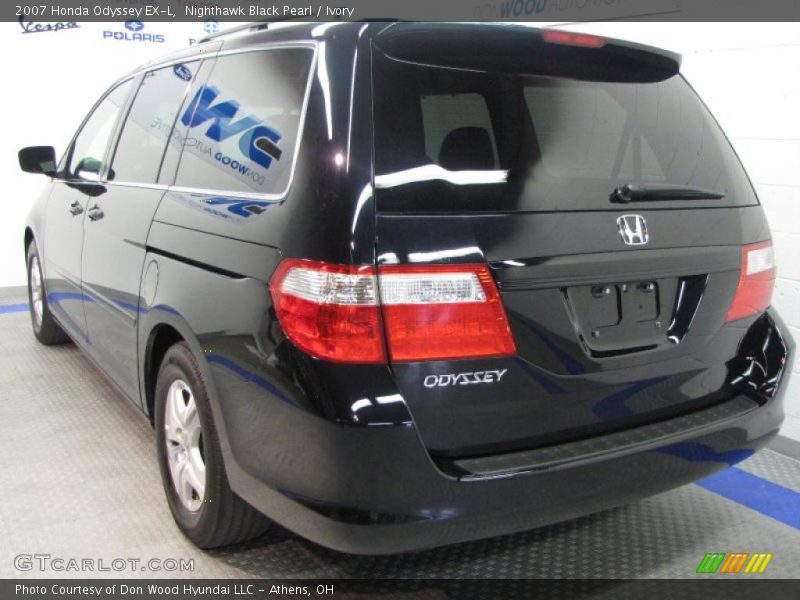 Nighthawk Black Pearl / Ivory 2007 Honda Odyssey EX-L