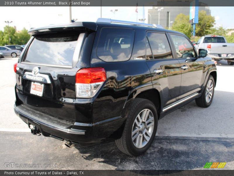 Black / Sand Beige 2010 Toyota 4Runner Limited
