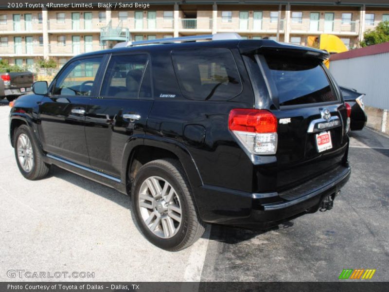 Black / Sand Beige 2010 Toyota 4Runner Limited