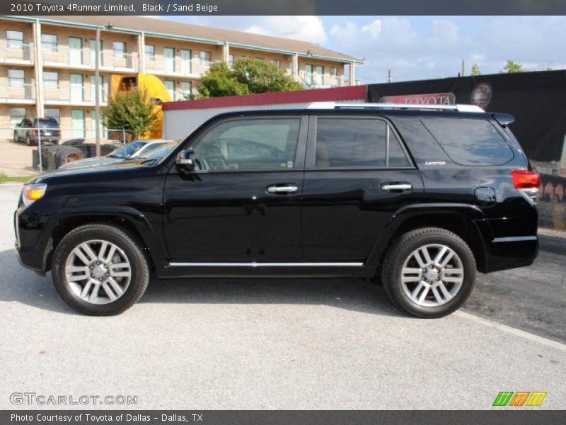 Black / Sand Beige 2010 Toyota 4Runner Limited