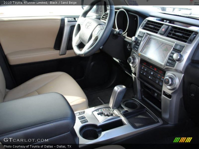 Black / Sand Beige 2010 Toyota 4Runner Limited